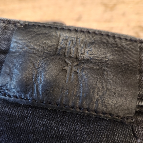 Frye Black Denim Pants - Picture 4 of 6